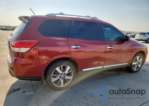 2015 Nissan Pathfinder S z USA, uszkodzony, nr VIN 5N1AR2MM7FC714441